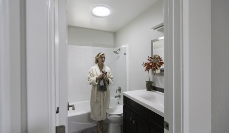 Bathroom with Vent Kit