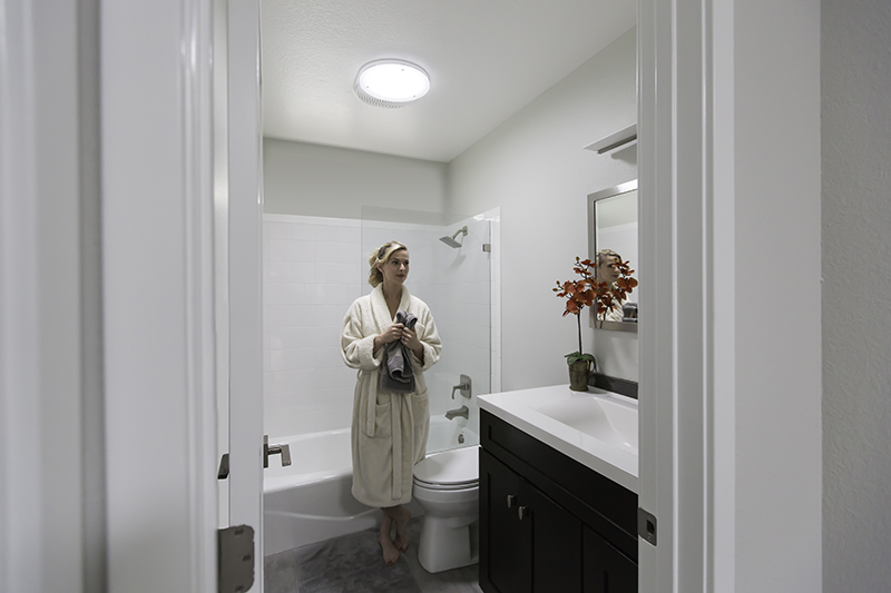 Bathroom with Vent Kit