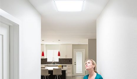 Hallway with Square JustFrost