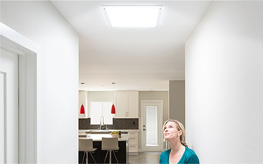 Hallway with Square JustFrost